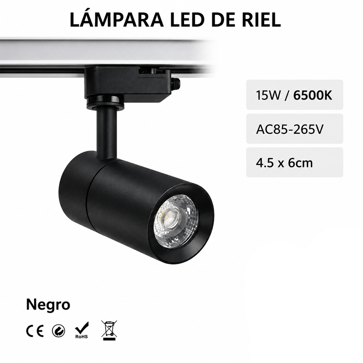 Lamparas de riel gdh