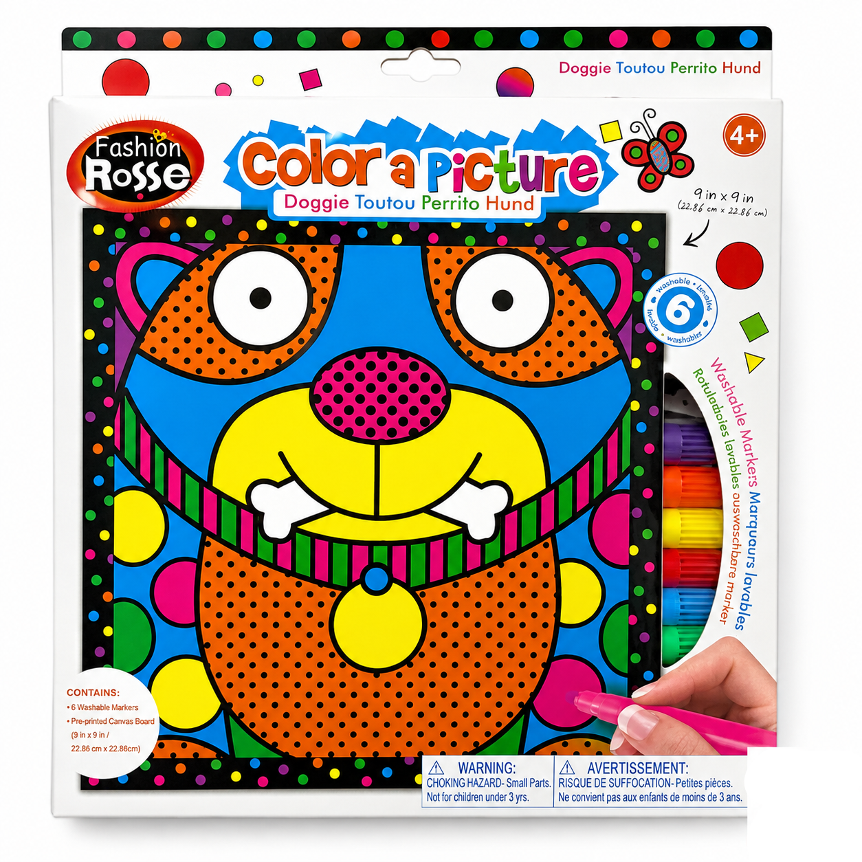 Juego De Arte Mosaico 6 Marcadores de