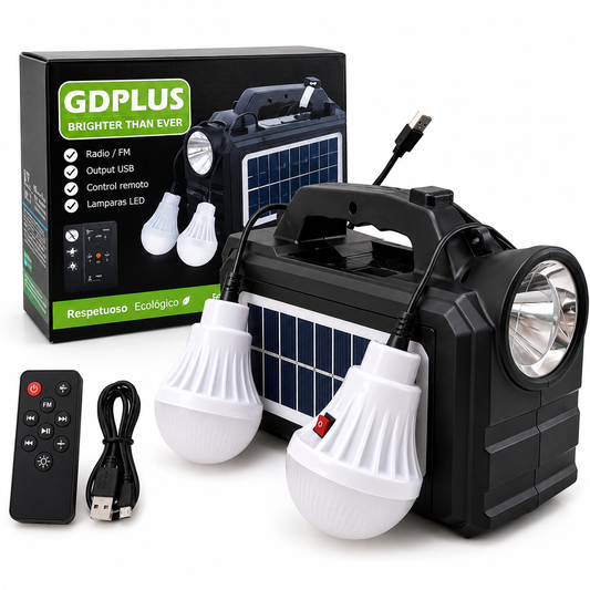 Lampara solar GD8077FM