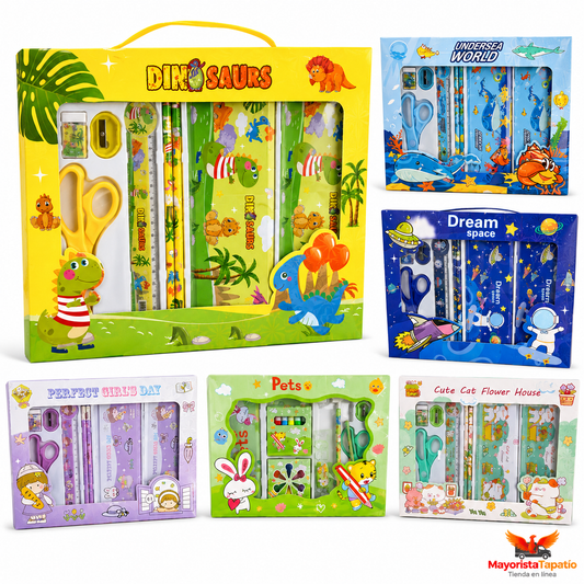 Kit Escolar Diseños Con Tijeras
